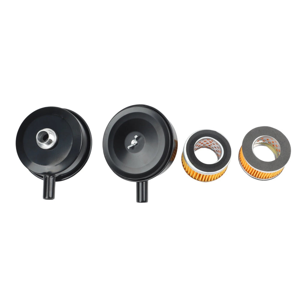 Set of 2 Muffler and 20mm Intake Filter for Air Compressor