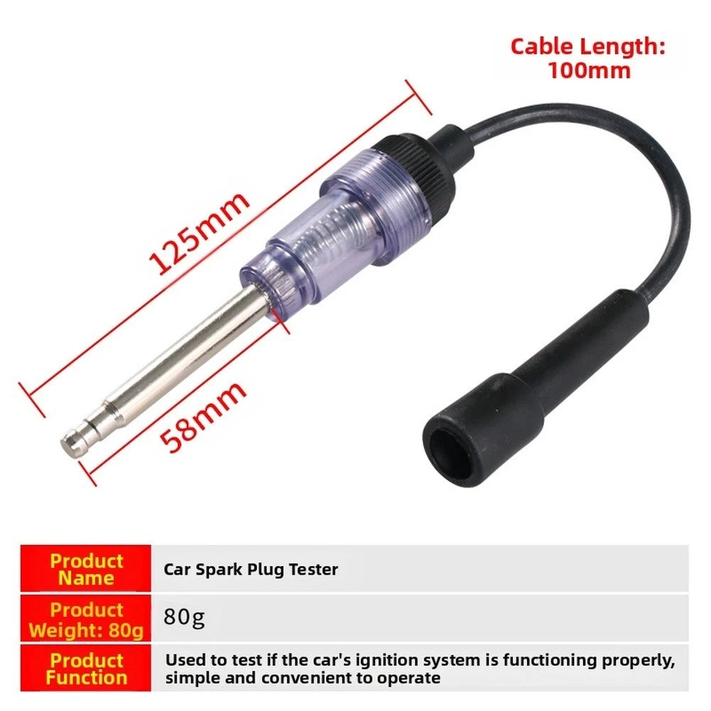 Ignition Coil Tester for Universal Use (Adjustable High Voltage)