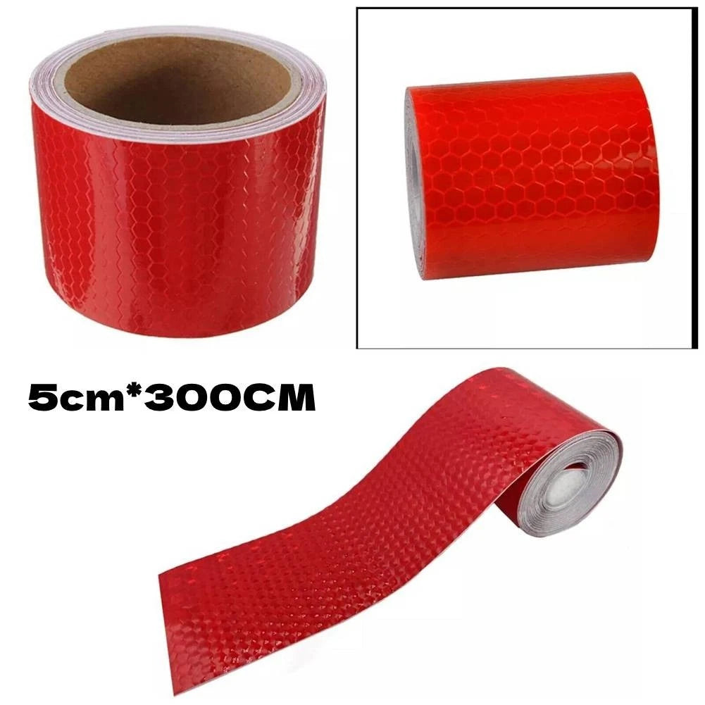 Luminous Motorcycle Reflector Tape Strip - Waterproof Replacement Stickers