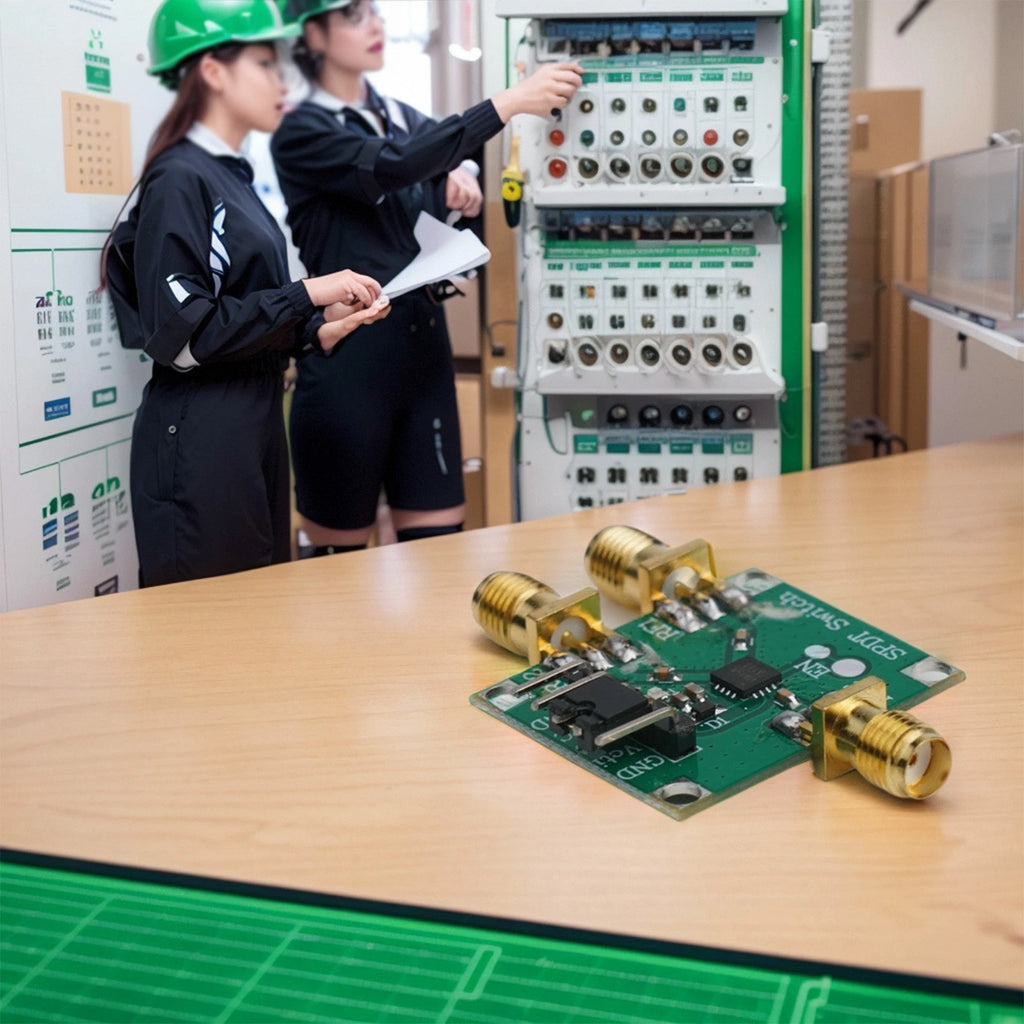 HMC849 RF Switch Module Board for 6GHz Applications