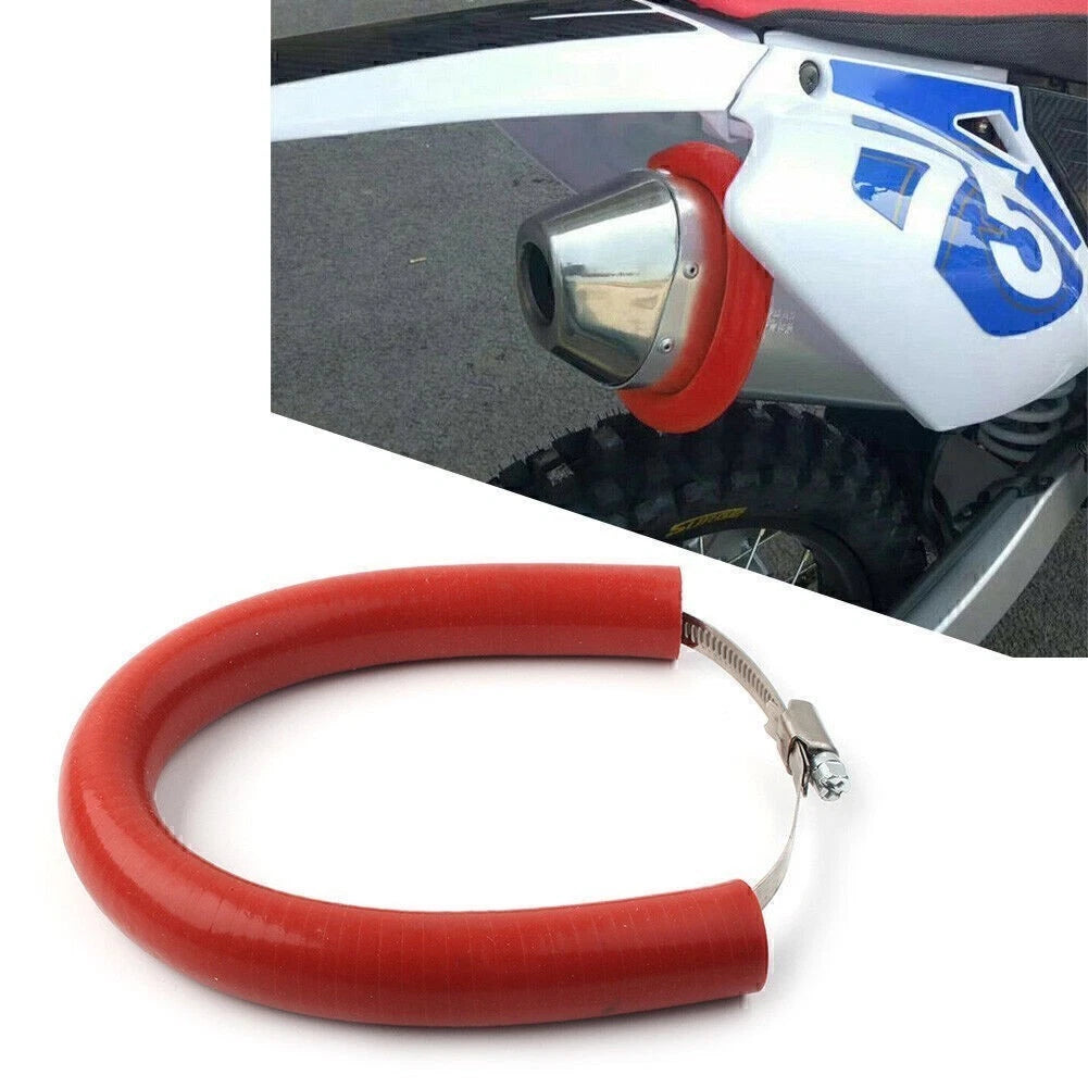 Exhaust Pipe Heat Shield Crash Protector Cover Guard for Universal Motor
