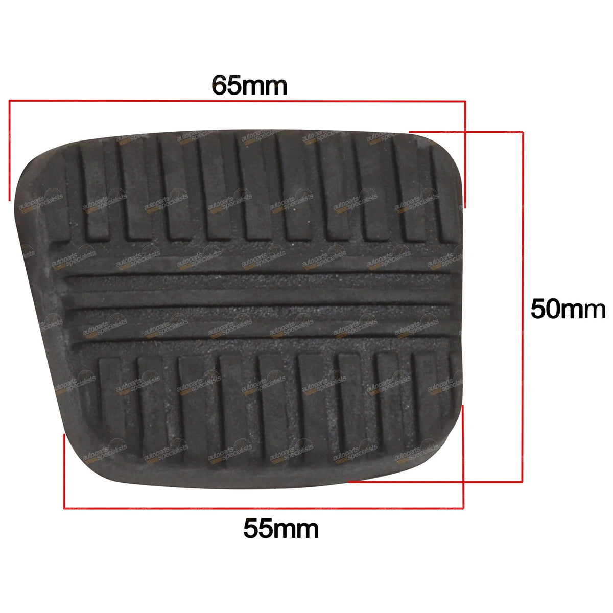 Rubber Brake Clutch Pedal Pad for Nissan Urvan E20 E23 E24 (1974–1993)