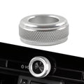 Silver Console Volume Button Switch Ring for Lexus NX250 350h 450h (2022–2024)