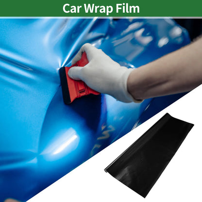 Matte Black Car Wrap Film 9.9 ft x 59.84 inch (1 Pc) Exterior Interior