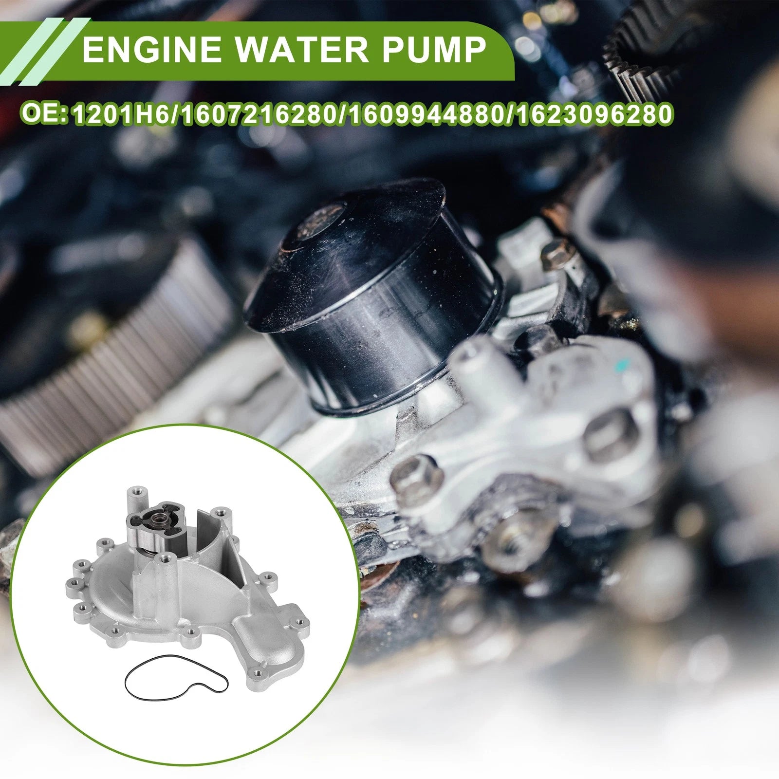 Engine Water Pump Replacement for Peugeot Boxer 2006–2024 (1201H6)