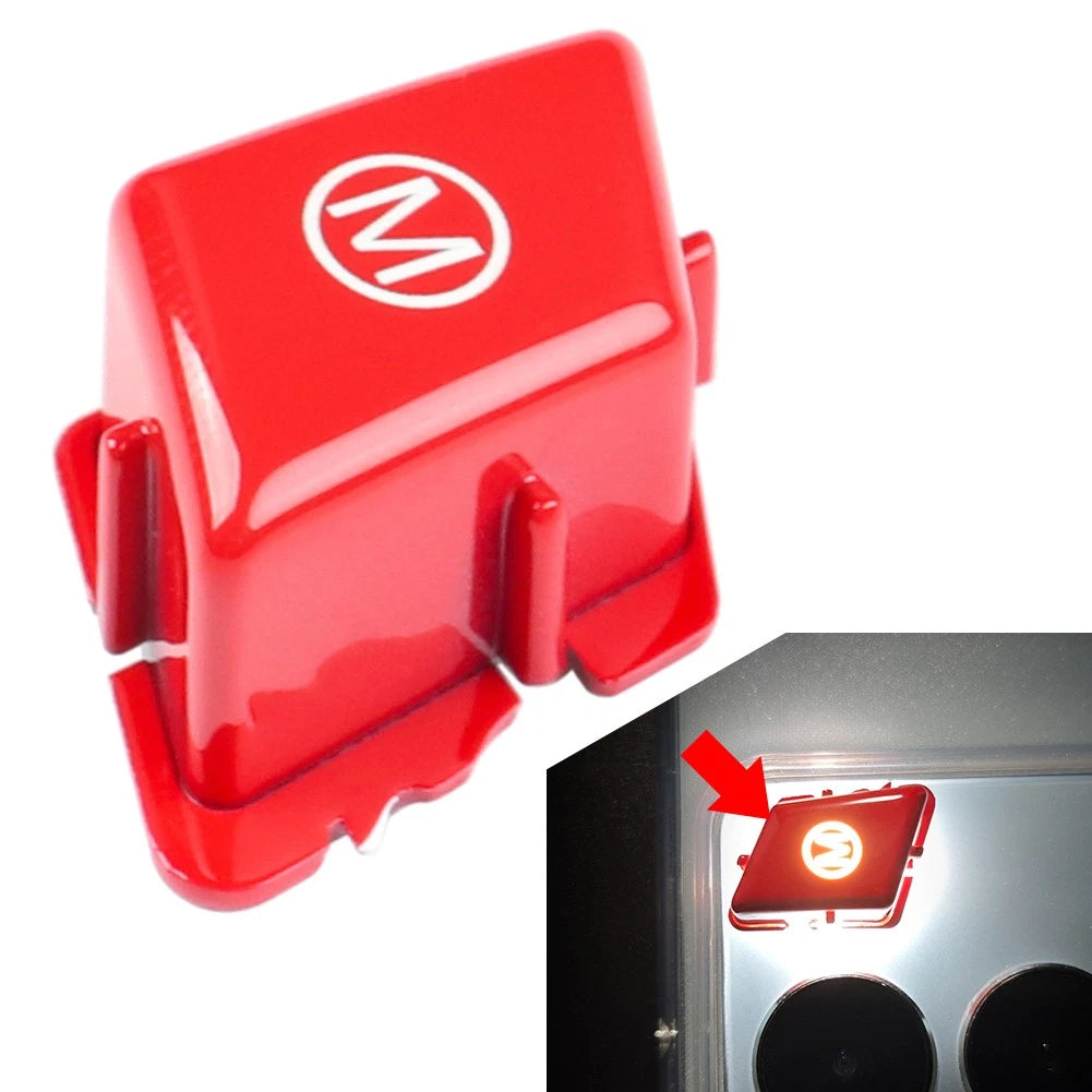 Steering Wheel Push Button Cover for BMW M3 E90 E92 (2007–2013)