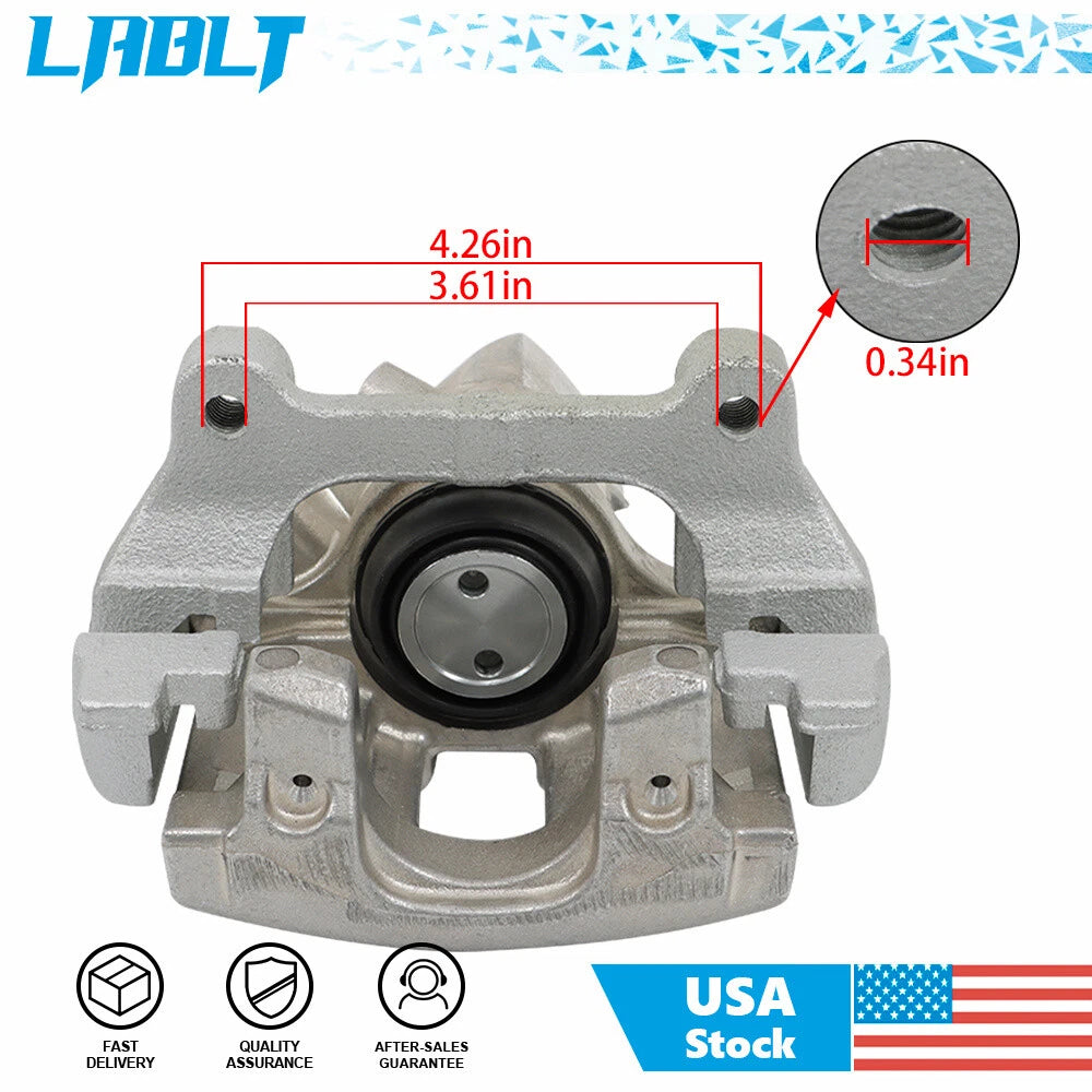 Rear Right Brake Caliper with Bracket for Mazda 5 (2006–2010, 2012–2015)