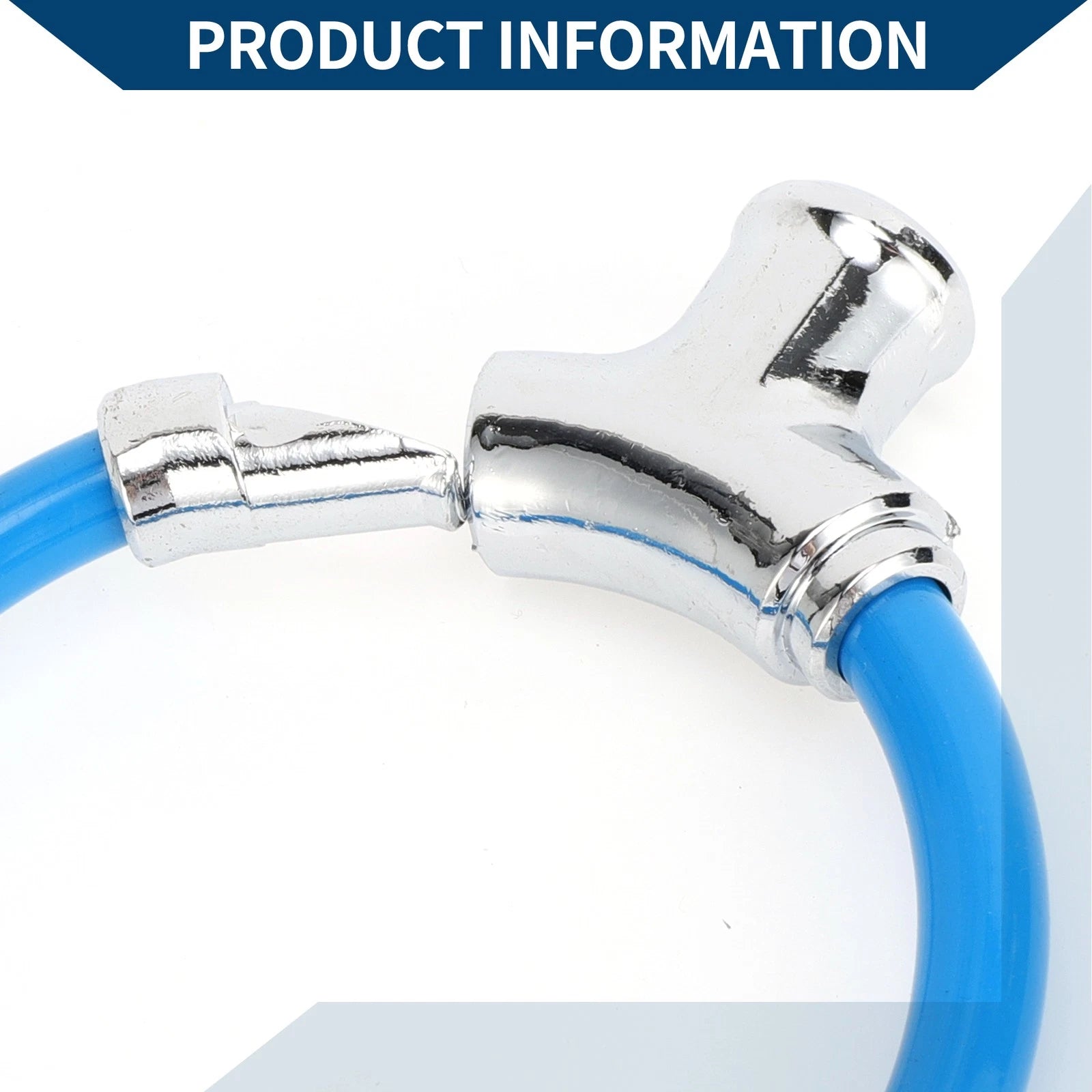Portable Bike Lock Ring Cable 42cm Anti Theft for Universal Bicycle (All)