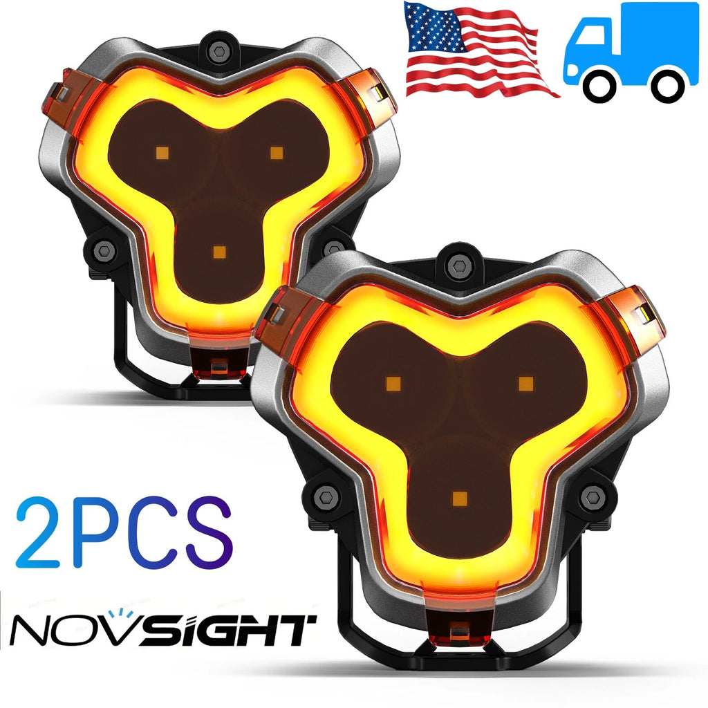 2X 3'' LED Work Lights for Truck Pickup (2010–2023)