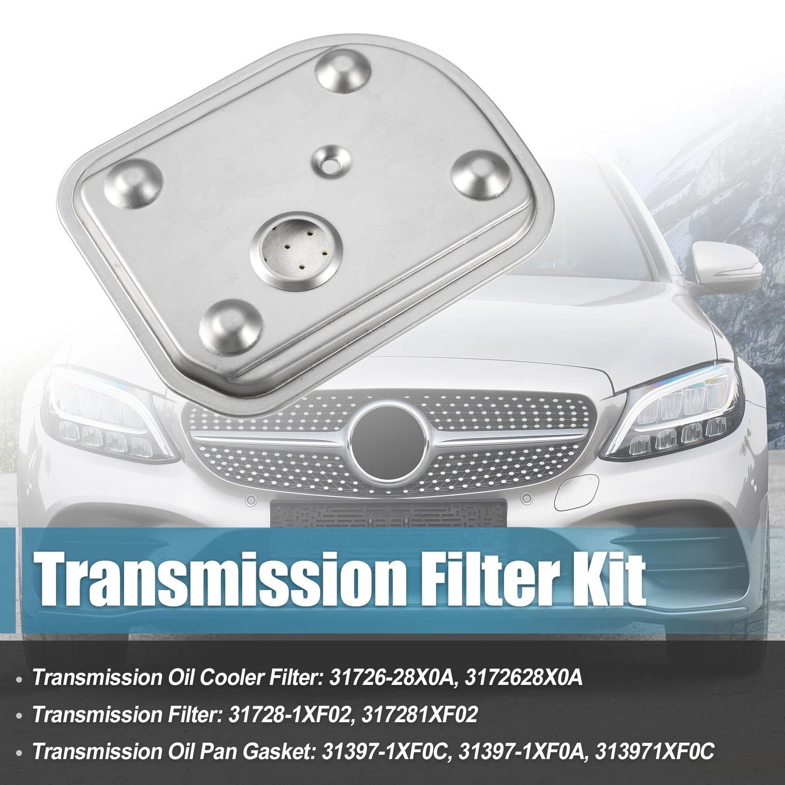 Transmission Filter Kit Set Replacement for Mercedes-Benz B200 (2006–2011)