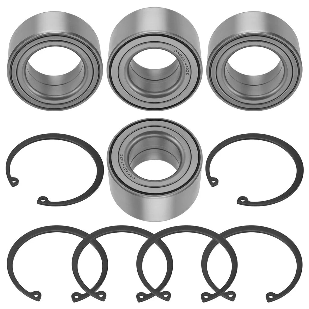 Front Rear Wheel Bearing Kits for Polaris RZR 800 RZR 4 800 RZR S 800 (2008–2014)