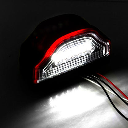 6 LED License Plate Light for Cars Trucks (12V 24V)