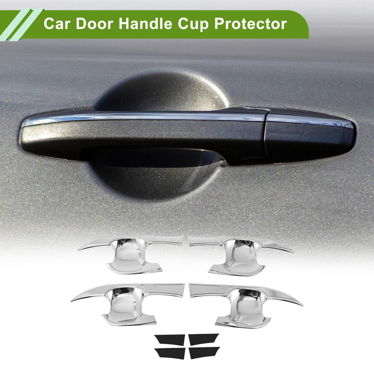Car Door Handle Cup Protector for Toyota Camry Chrome (2012–2024)