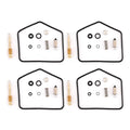 Set of 4 Carburetor Rebuild Kits for Kawasaki KZ440 A B D LTD ZN700A KZ750 H T9