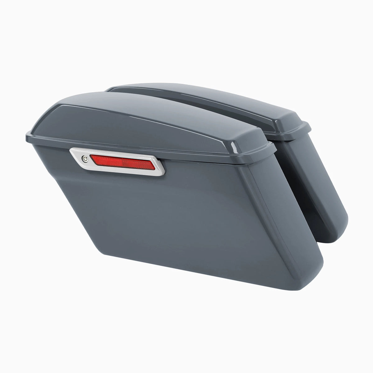 Hard Saddlebag for Harley Touring Electra Glide (2014–2024) Gunship Gray