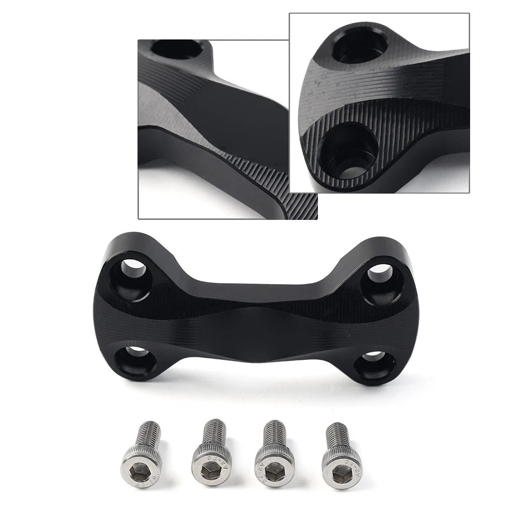 Front Handle Bar Riser Mount Clamp for Yamaha XSR155 (2017–2022)