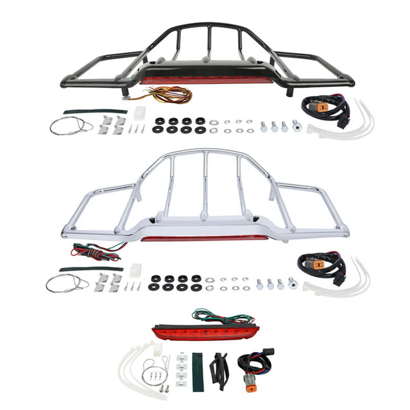 LED Trunk Luggage Rack for Harley Touring Electra Glide (1993–2013)
