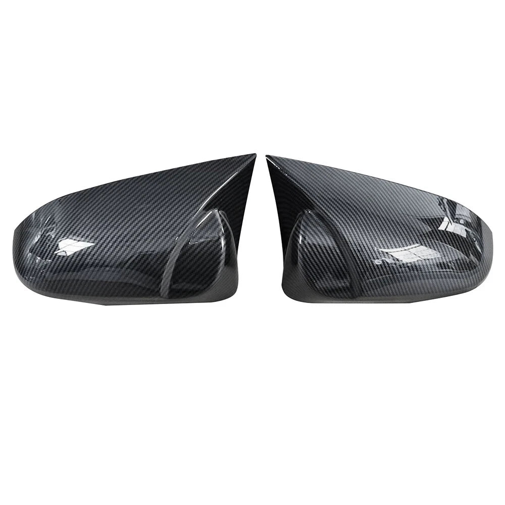 Rear View Mirror Cover Cap Tape-On Carbon Look for Toyota Yaris (2012–2020)