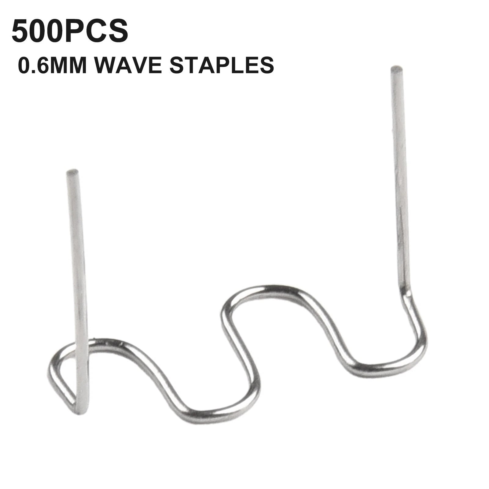 500PCS Hot Staples Stainless Steel Tools for Workshop (0.6/0.8mm)