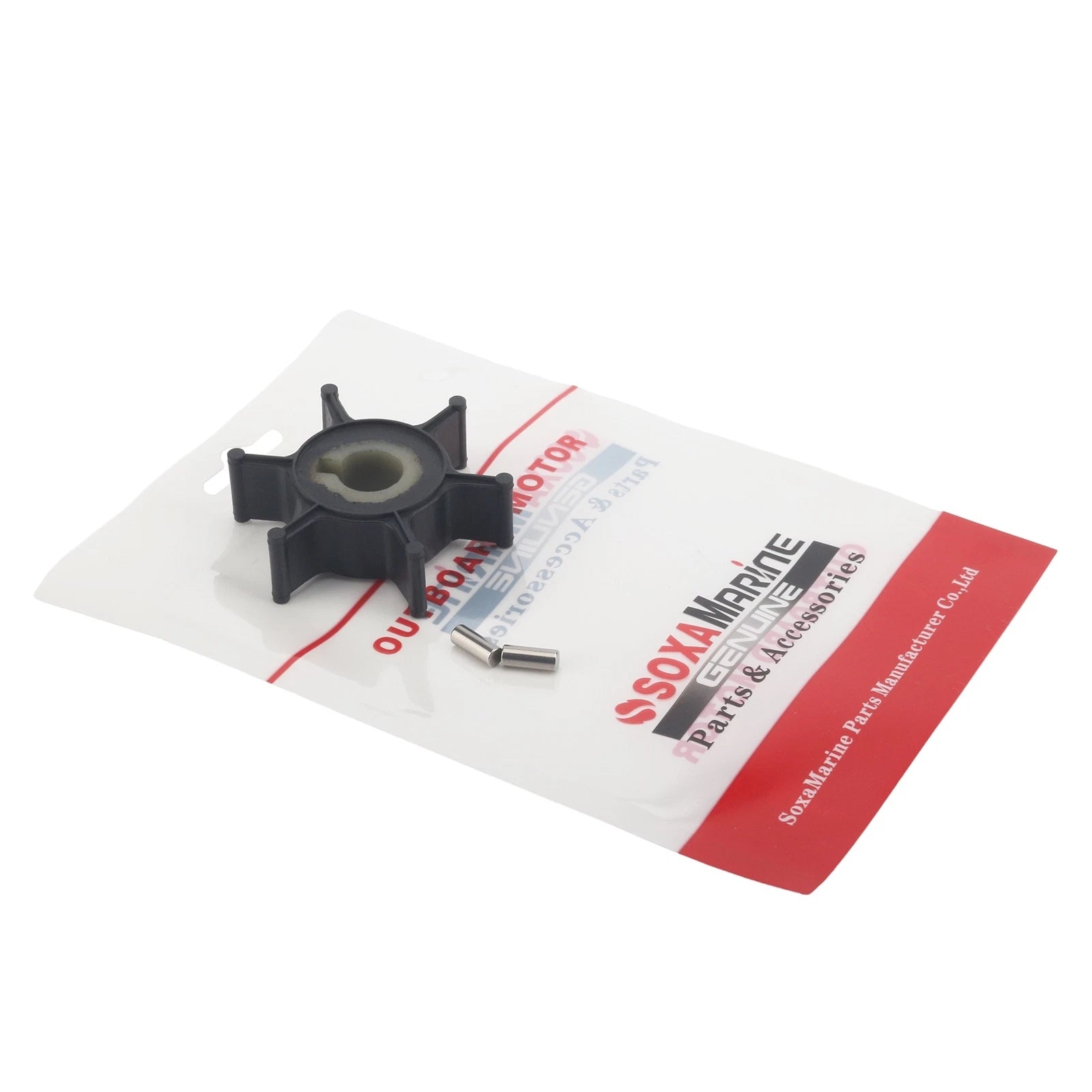 Water Pump Impeller & Key Pin for Yamaha Outboard Motor (646-44352)