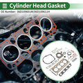 Engine Cylinder Head Gasket for Audi A3 2.0L L4 (2008–2013) Set