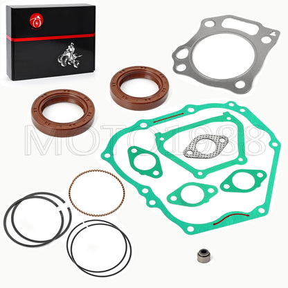 Engine Rebuild Kit with Rings, Gaskets, Seals for Yamaha Golf Cart YDRA (2007–2016)