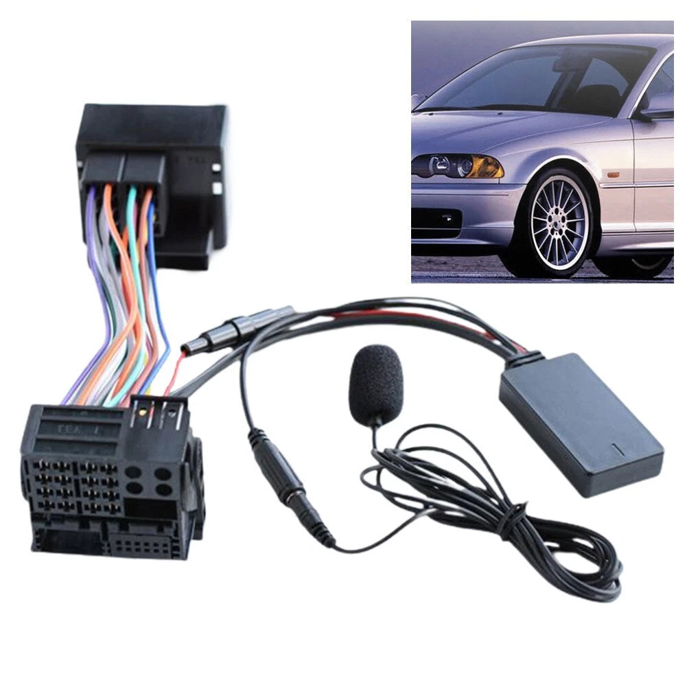 AUX IN Audio 12 Pin Cable Adapter for BMW X3 (E83)