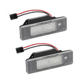 2X White LED License Plate Lights for Infiniti Q50 (2014–2017)