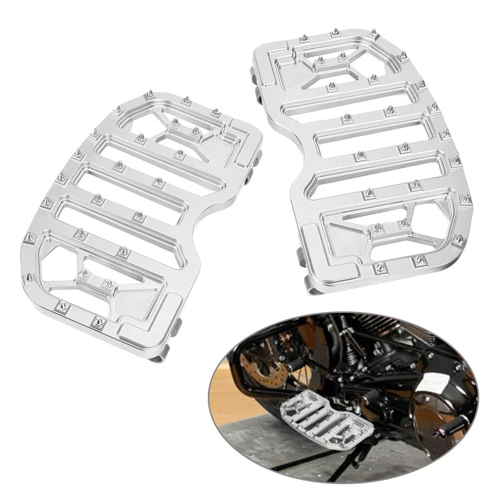 MX Style Front Driver Floorboards Foot Peg for Harley Touring Street Glide (1984–2017)