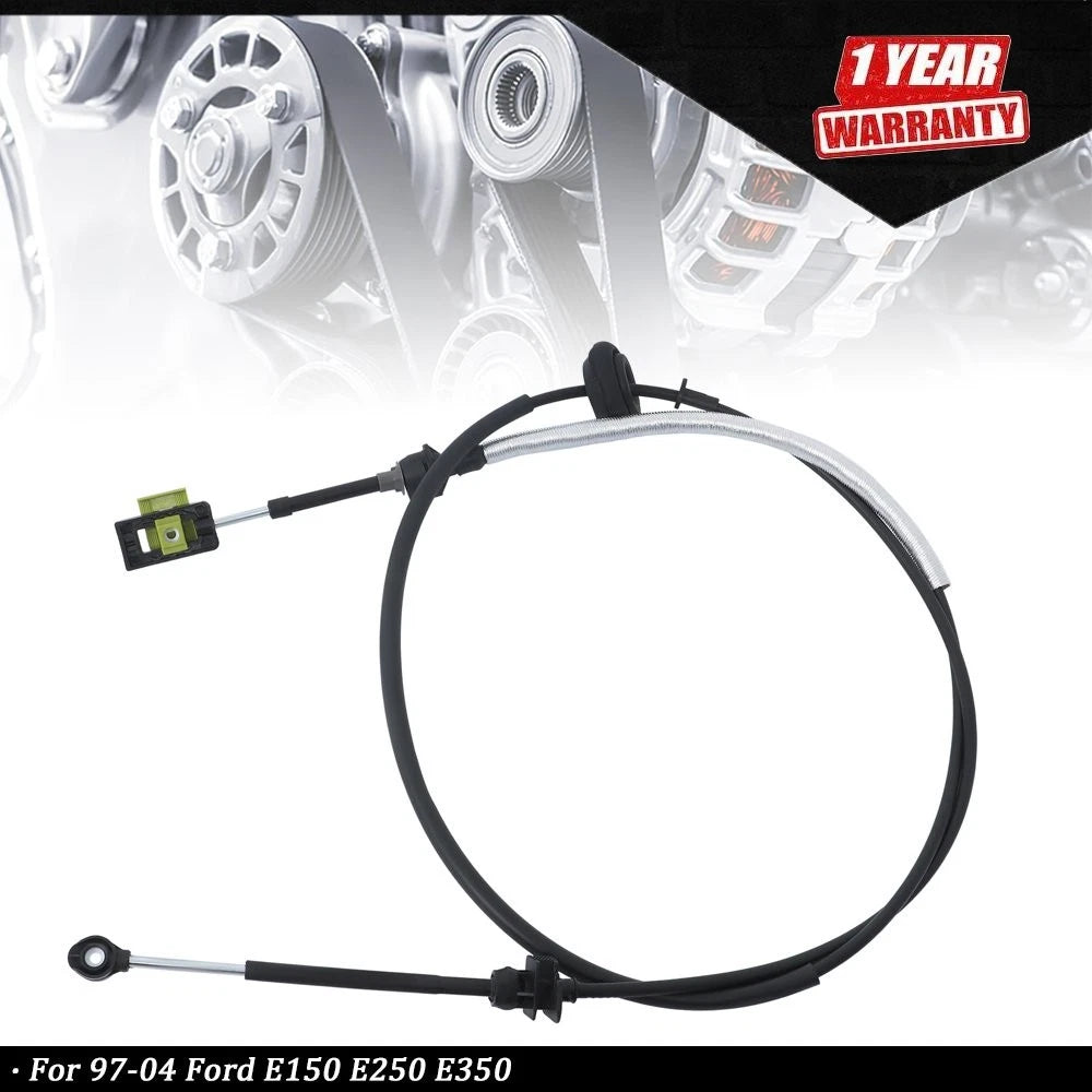 Transmission Gear Shift Cable YC2Z-7E395-AC for Ford E150 E250 (1997–2004)