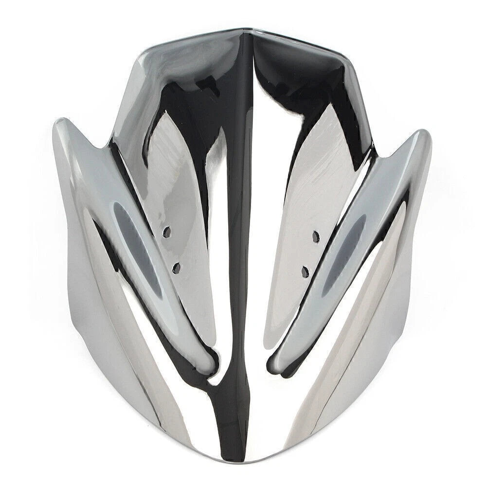 Silver Front Windshield Faring for Kawasaki ER-6N ER6N (2012–2016)
