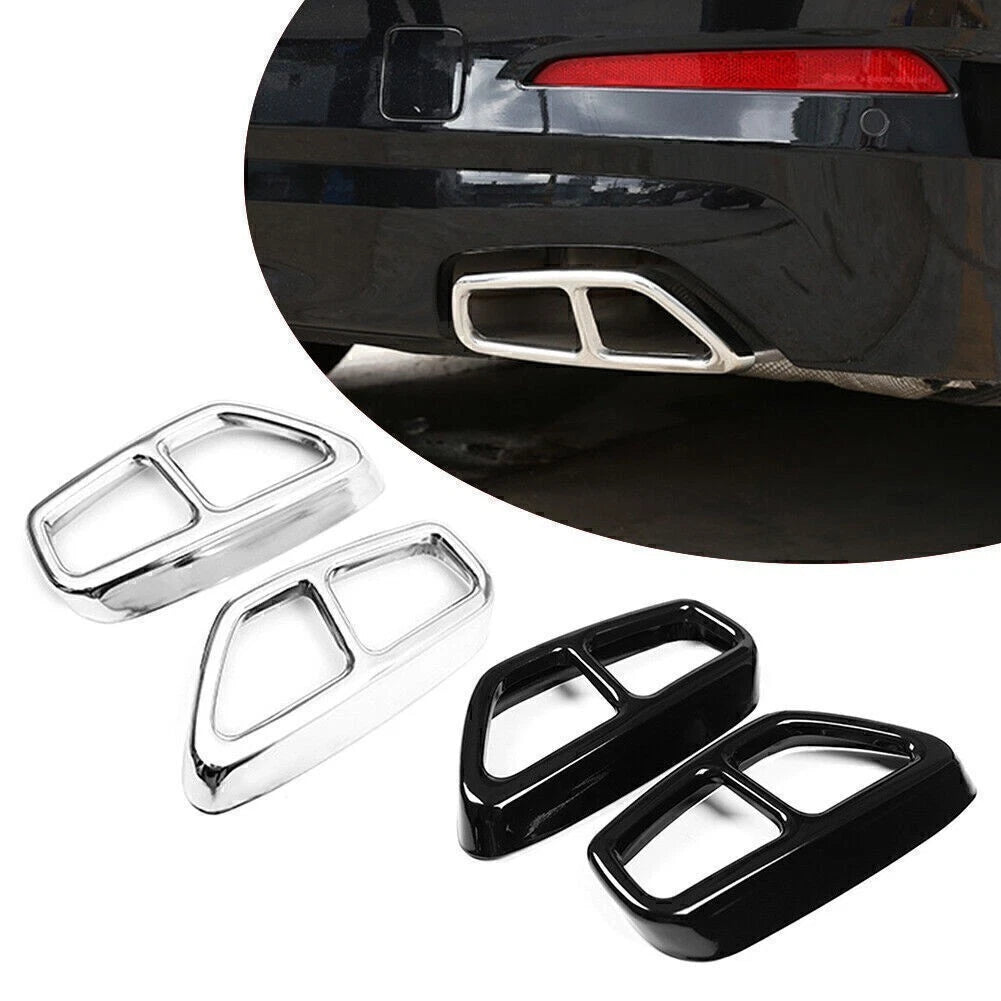 Exhaust Muffler Pipe Tip Tailpipe Cover Trim for BMW 5 Series G30 G31 (2018–2022)