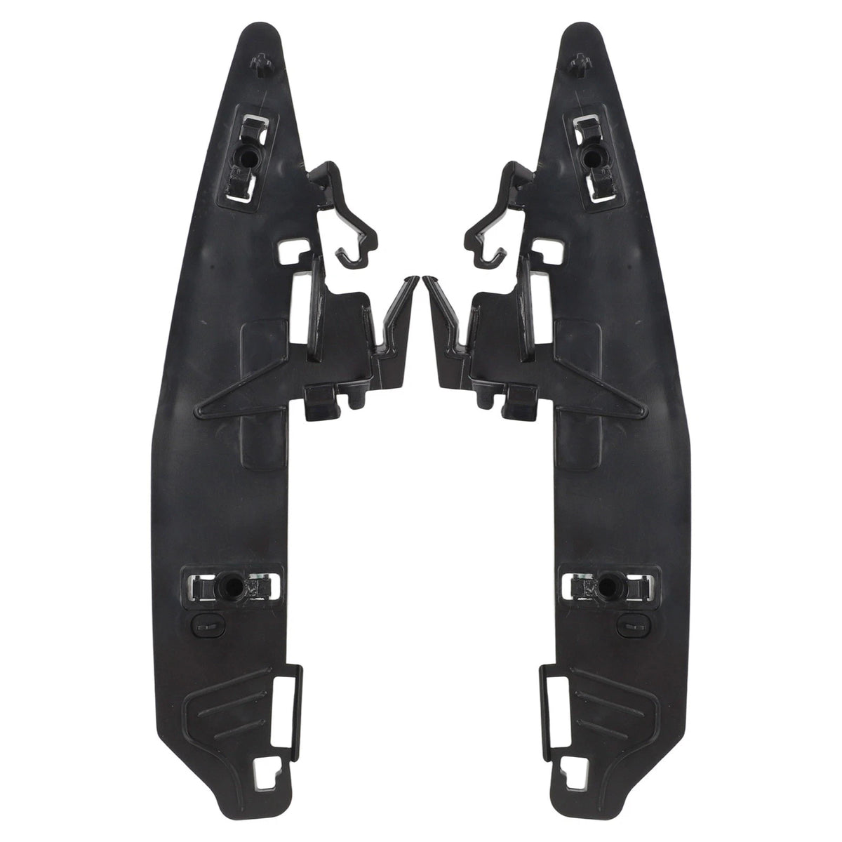 Pair Front Side Bumper Support Bracket Guide for BMW X3 X4 (2018–2023)