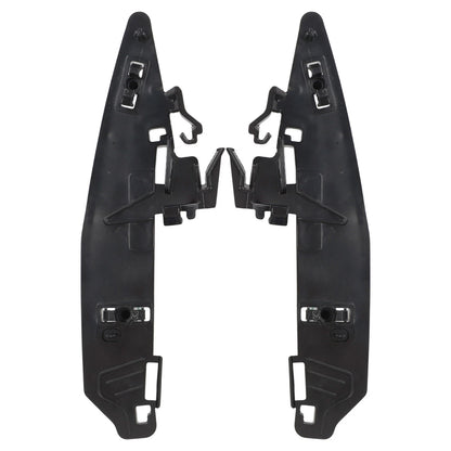 Pair Front Side Bumper Support Bracket Guide for BMW X3 X4 (2018–2023)