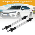 2X Adjustable Front Bumper Lip Splitter Strut for Universal Fit (75mm)