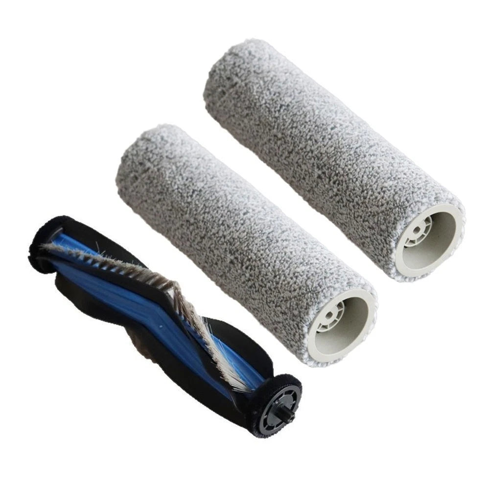 Robot Vacuum Accessories Kit for Ecovacs (1 Main Brush, 2 Mop Rollers)