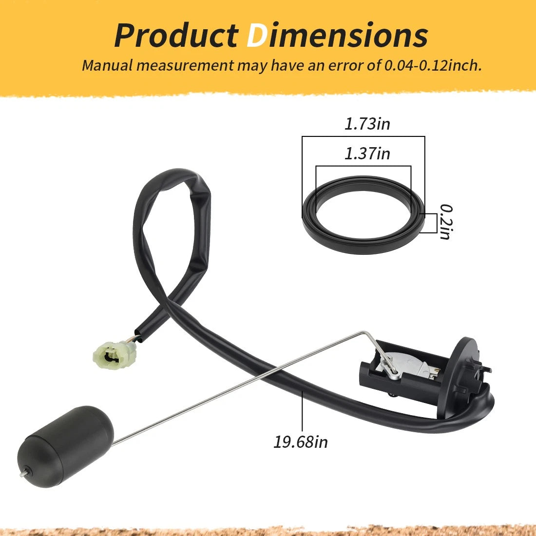 Fuel Sending Unit Float for Honda Rincon 650 TRX650FA (2003–2005)