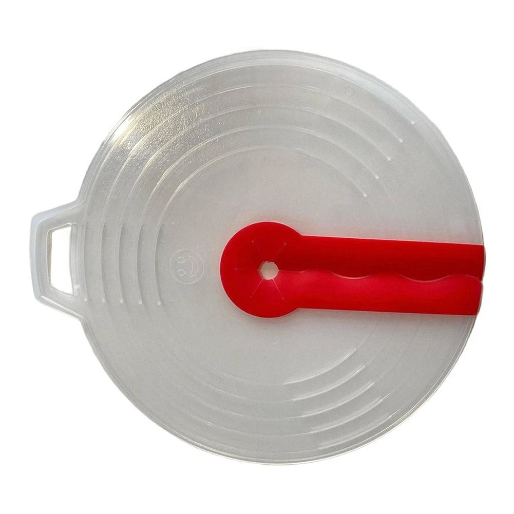 Silicone Splash Guard Bowl Cover for Kitchen Mixer (Clear Design)