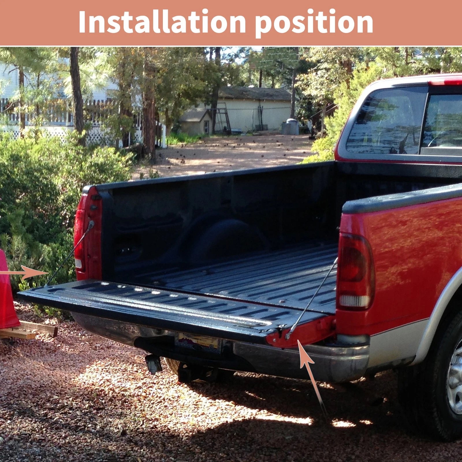 Tailgate Support Cables Replacement for Toyota Tacoma (2005–2015)