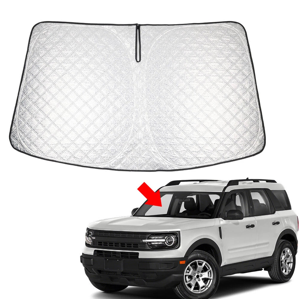 Foldable Windshield Sun Shade for Ford Bronco (2021–2025)