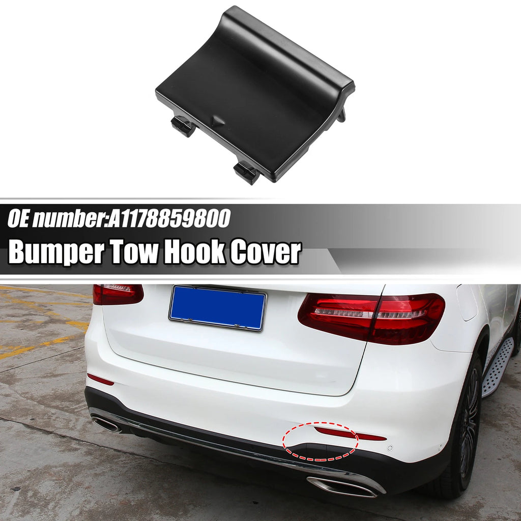 Rear Tow Eye Hook Cover Replacement for Mercedes-Benz CLA 250 4Matic (2014–2019)