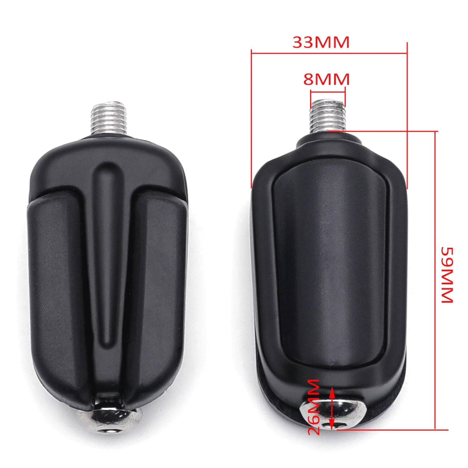 1 PC Black Slipstream Shifter Peg for Harley Dyna Super Glide FXD (2006–2017)