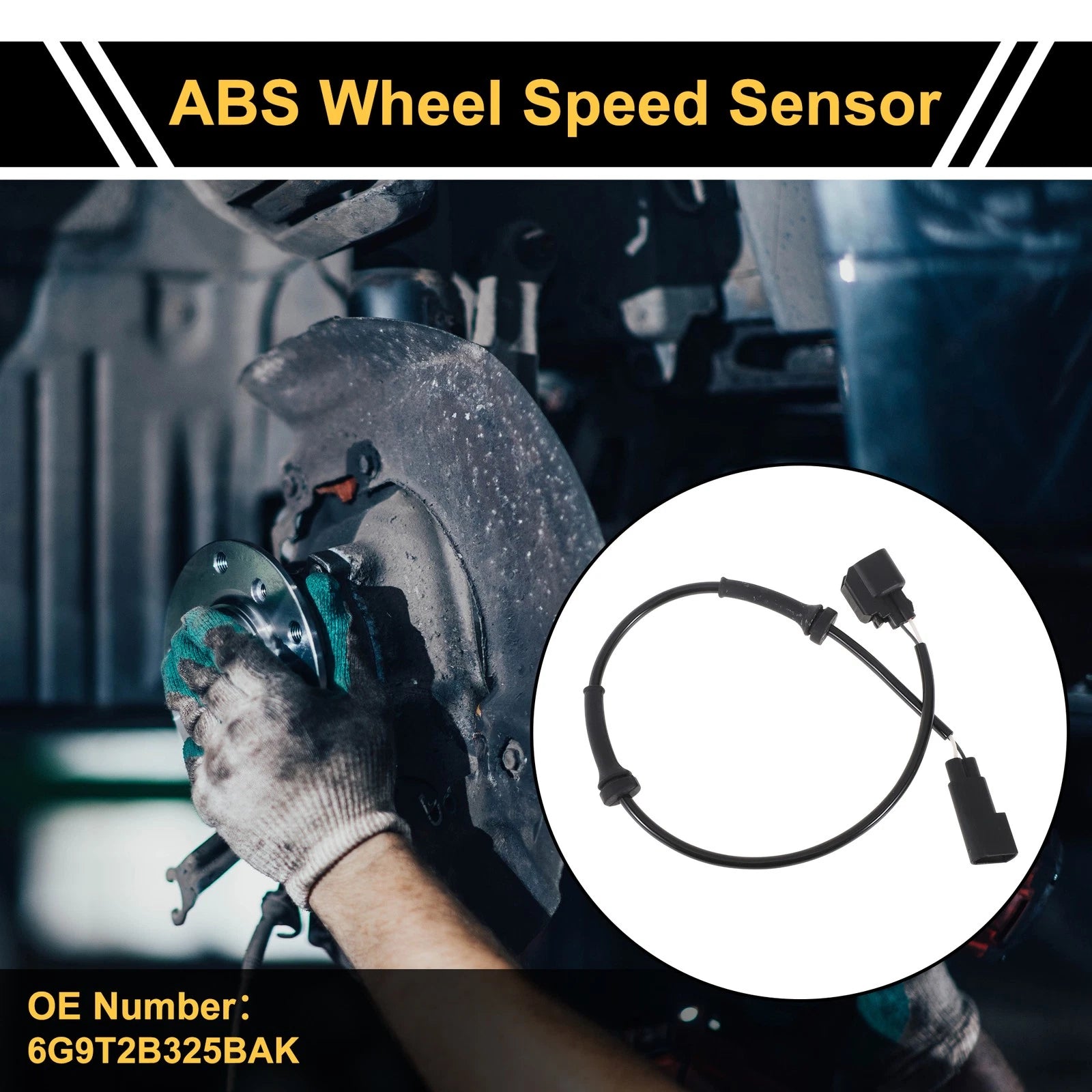 Wheel Speed Sensor ABS for Ford Focus Left (2007–2016)
