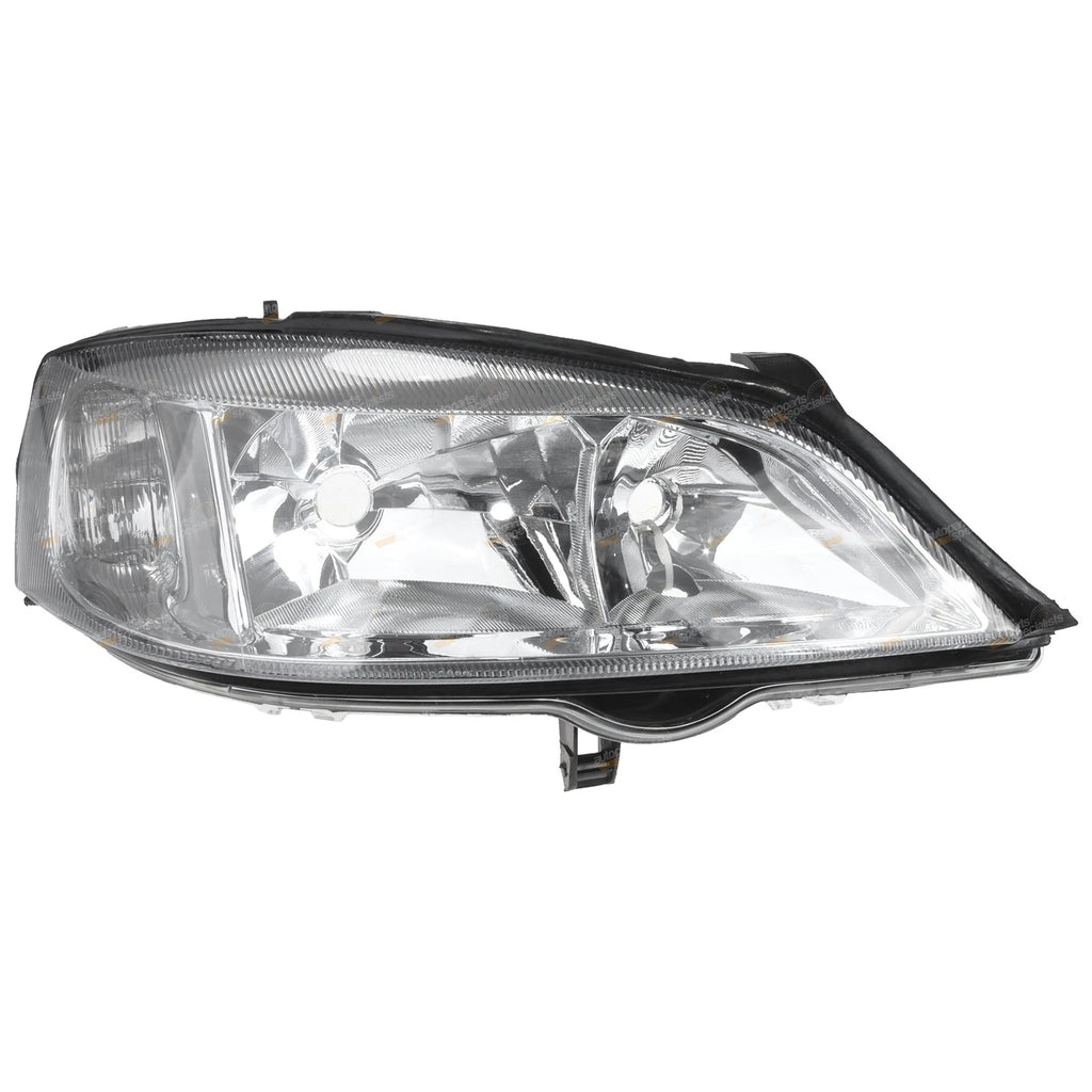 RH Chrome Headlight for Holden Astra TS (1998–2004) RHS Driver