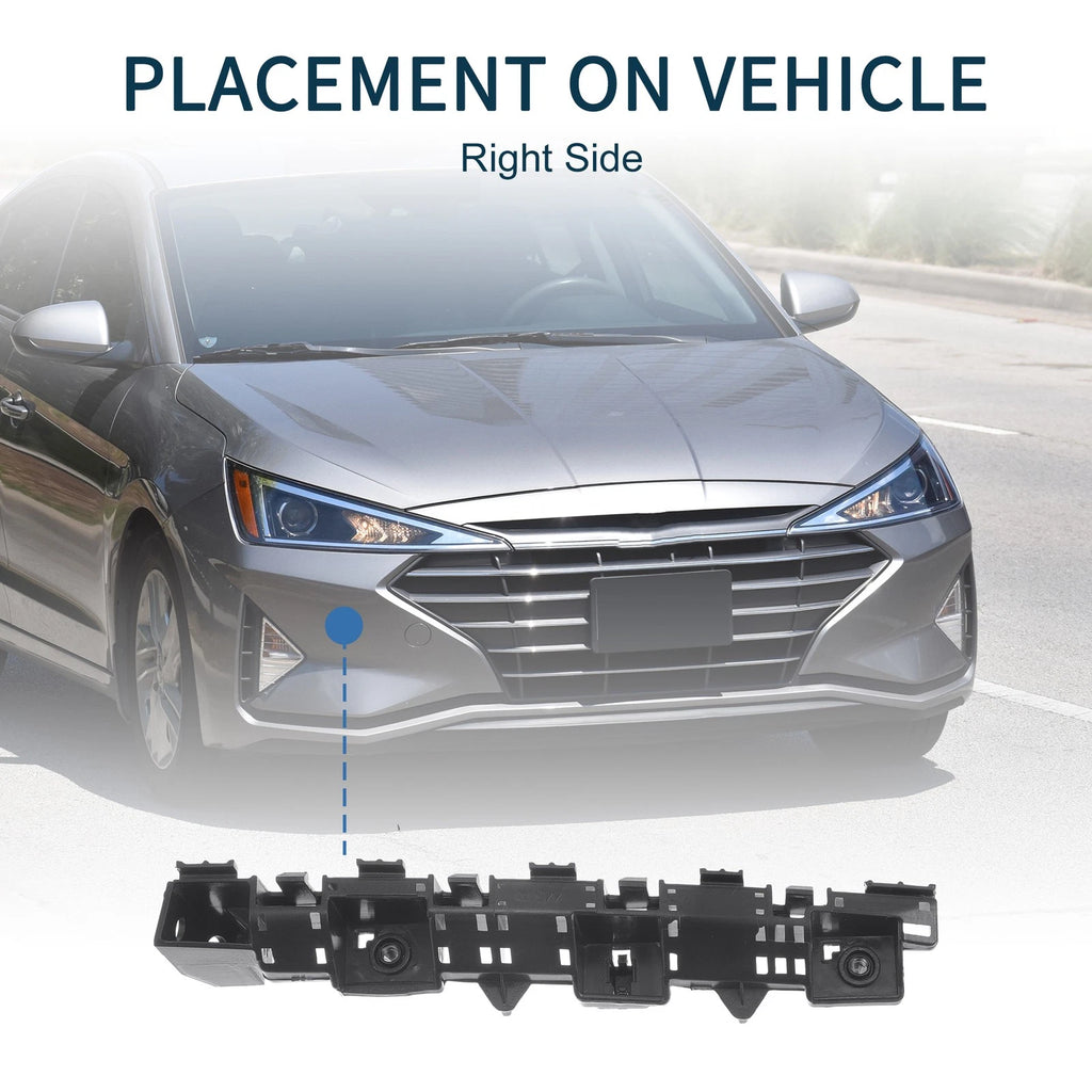 Right Front Bumper Retainer Bracket No. 57707FJ030 for Subaru Impreza (2012–2016)