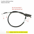 Clutch Cable for Yamaha XTZ125 (2000–2009) 1SB-F6335-00, Steel Wire, Black