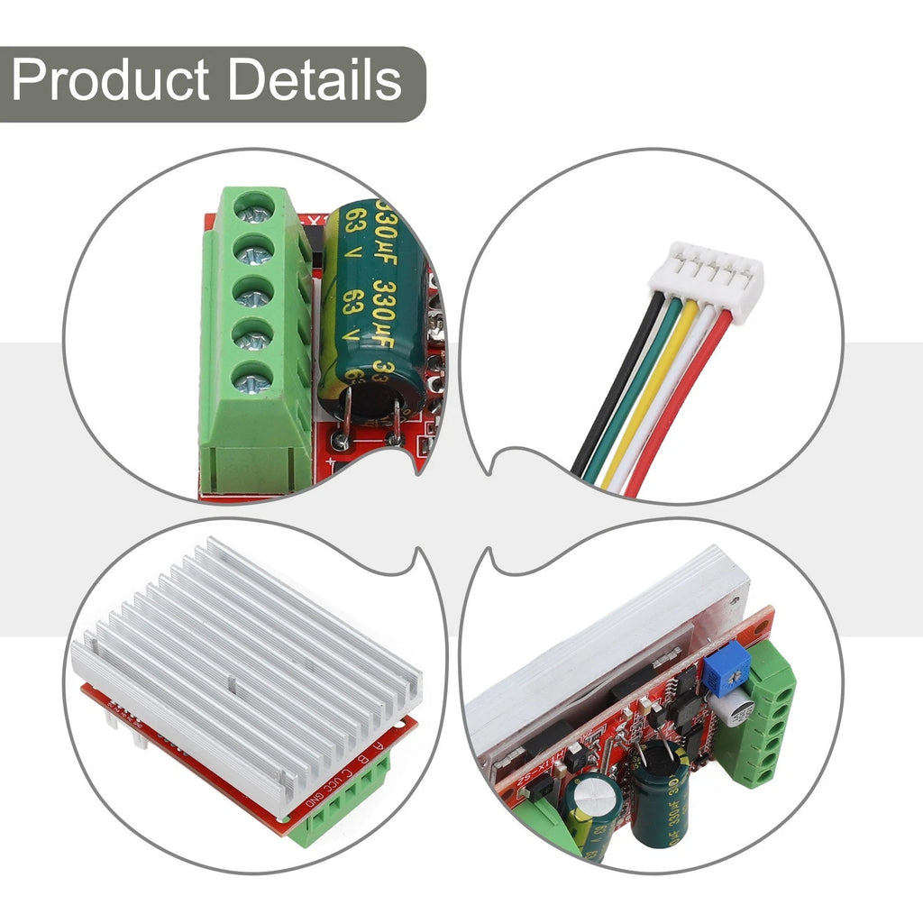 Motor Driver Controller for Brushless Motors (400W)