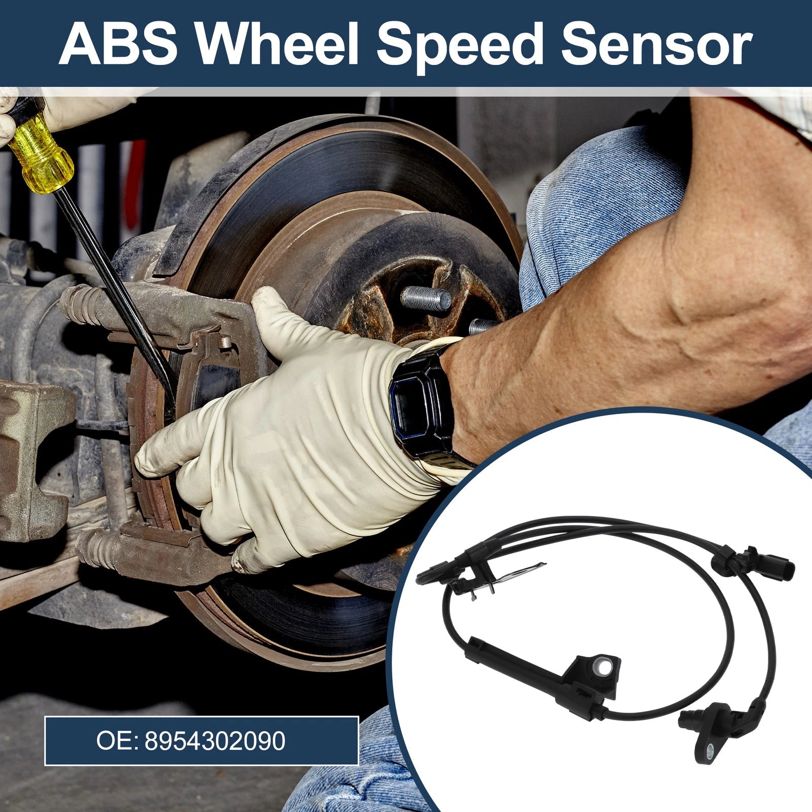 ABS Wheel Speed Sensor Front for Toyota Corolla (2009–2019)