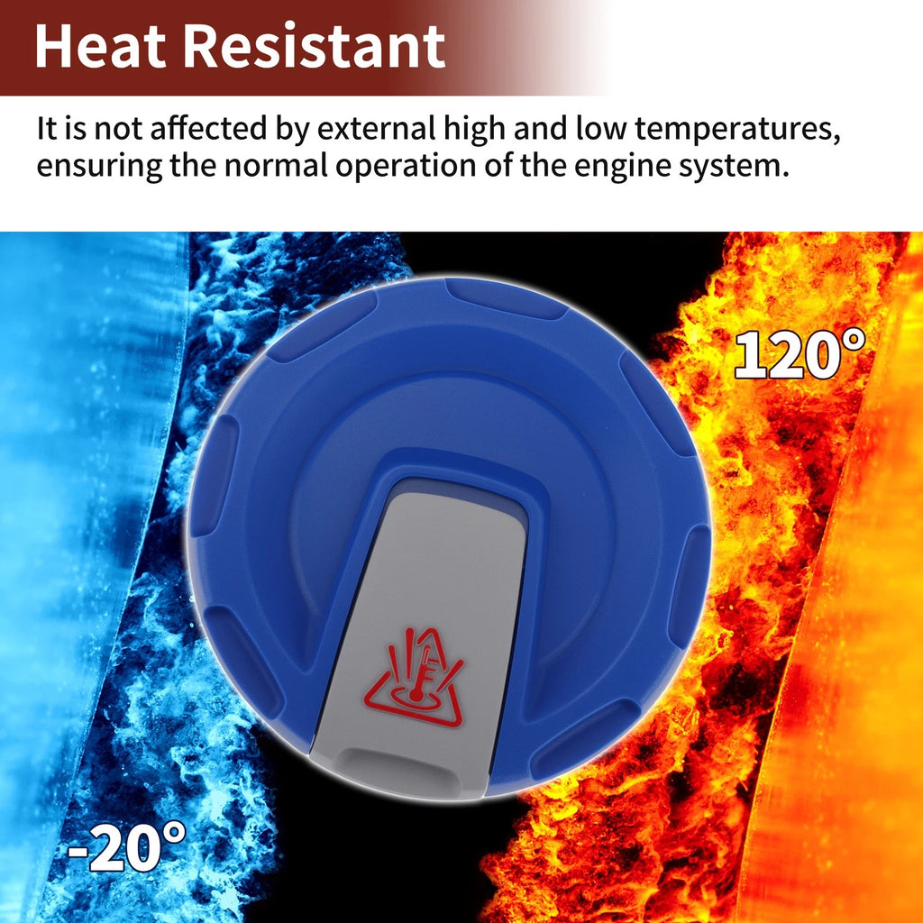 Coolant Cap for Audi A4 (2015–2020) No. 4M0121321E Blue