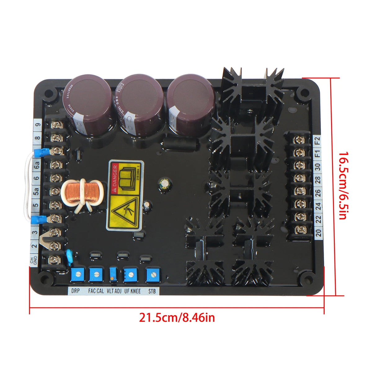 Automatic Regulator Generator Control Module AVR AVC63-12B1 for